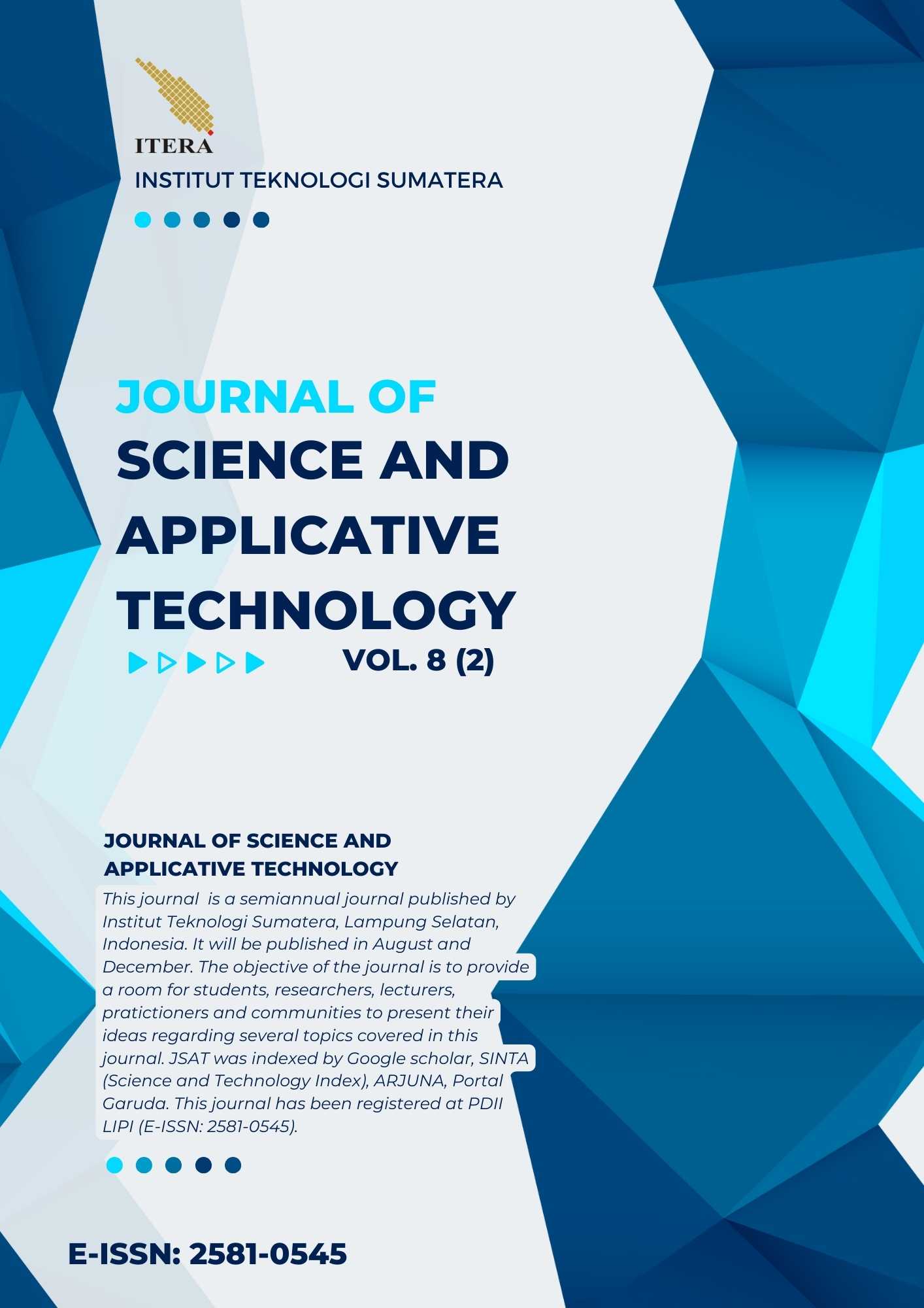 JSAT Volume 8 Issue Number 2, December 2024